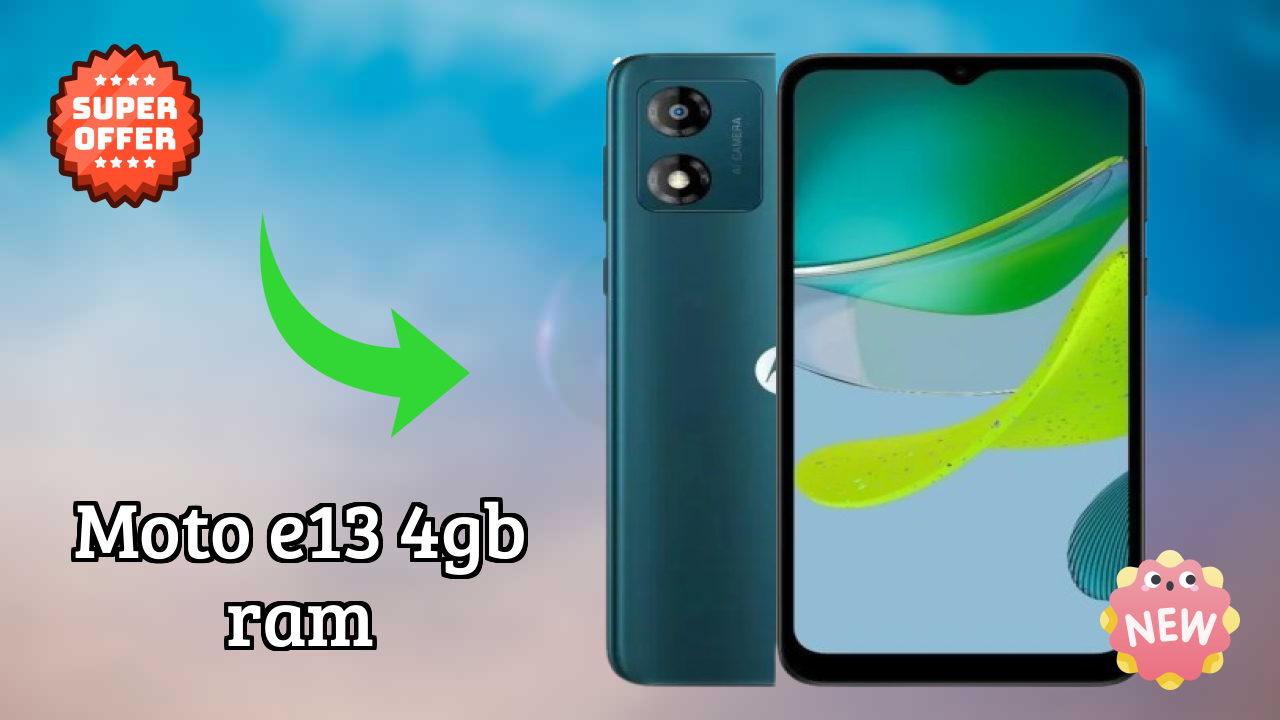 Moto E13 4GB RAM Gaming Performance: Unisoc T606 FPS Test