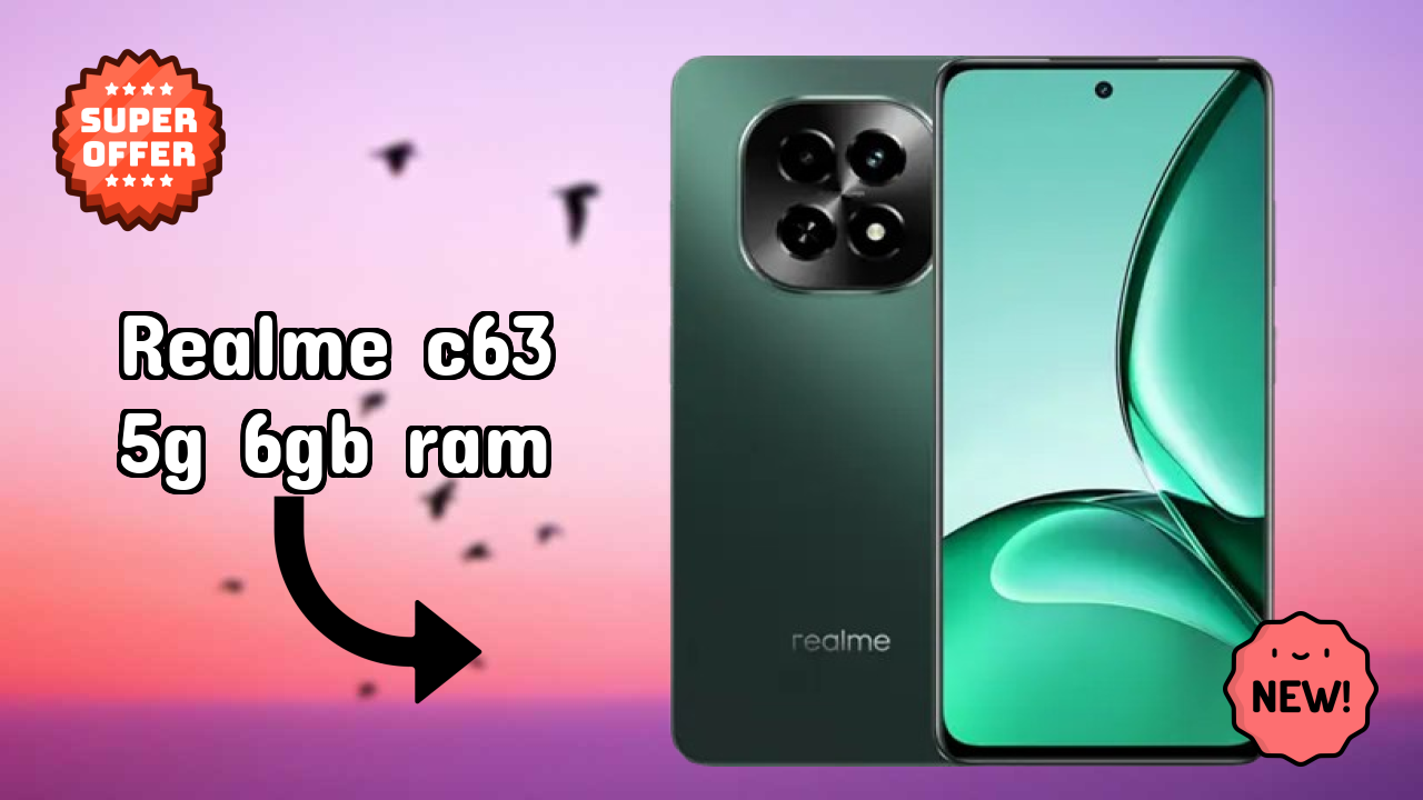 Realme Realme C63 5G 6GB RAM - User Experience & Review