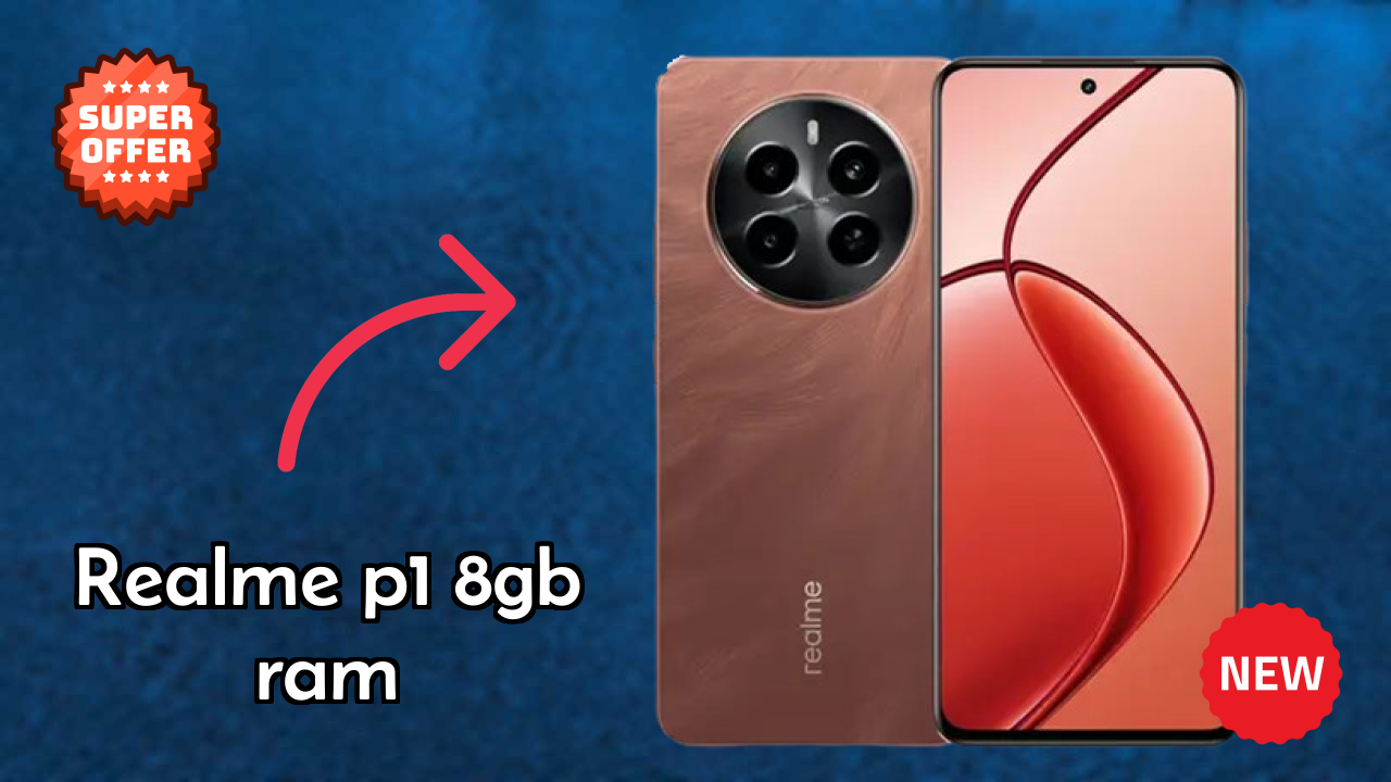 Realme P1 8GB RAM Display Analysis: 6.67 Inches (16.94 Cm) Screen