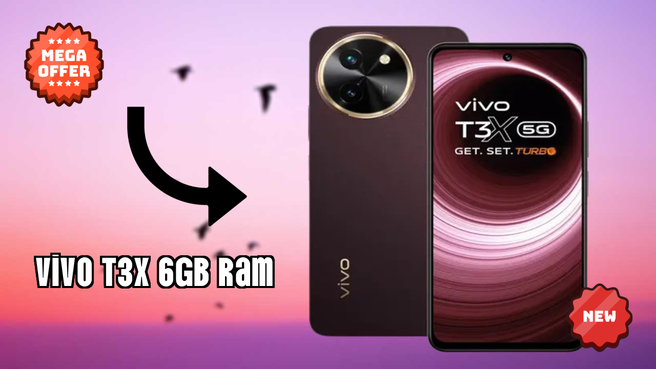 Vivo T3x 6GB RAM Performance: 6 GB RAM Gaming Tested